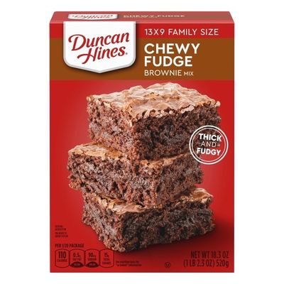 Duncan Hines Chewy Fudge Brownies Mix