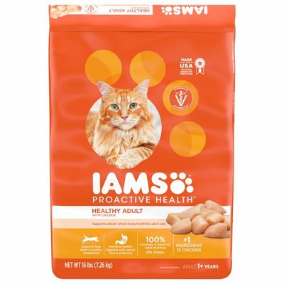 IAMS Healthy Adult Dry Cat Food with Chicken