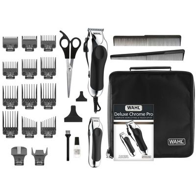 wahl deluxe complete hair cutting kit 29 piece clipper set