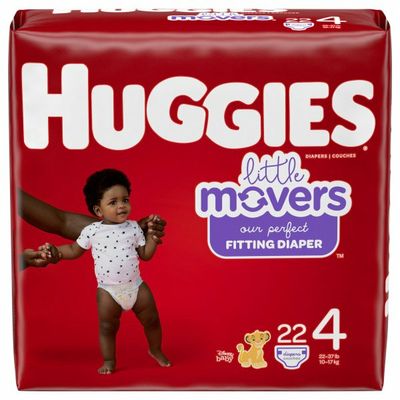 Huggies Baby Diapers, Size 4