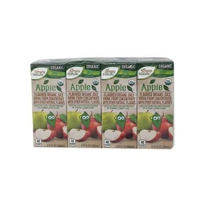 Simply Nature Organic Apple Juice Boxes