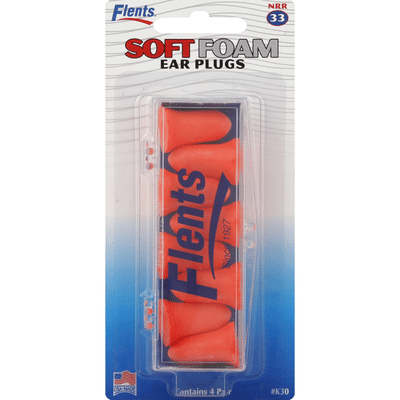 Flents Ear Plugs, Soft Foam