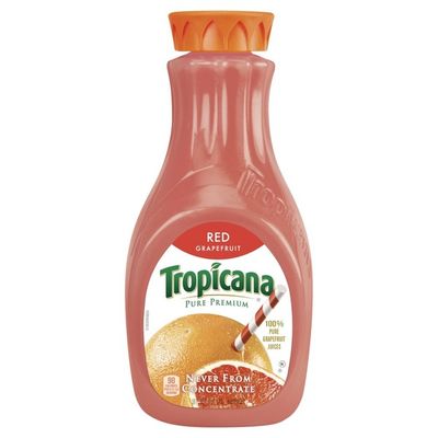 Tropicana 100% Juice, Ruby Red Grapefruit
