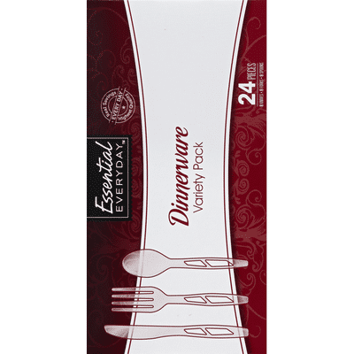 Essential Everyday Dinnerware, Variety Pack