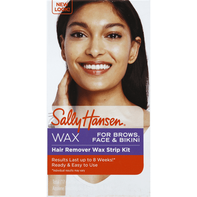 Sally Hansen Wax Strip Kit, Hair Remover