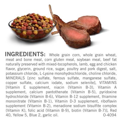 Purina Dog Chow Dry Dog Food, Tender & Crunchy With Real Lamb