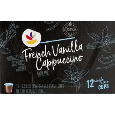 SB Drink Mix Single Serve Cups French Vanilla Cappuccino - 12 CT