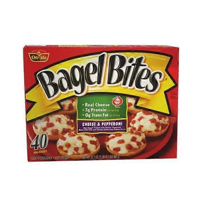 Bagel Bites Cheese and Pepperoni Mini Bagels