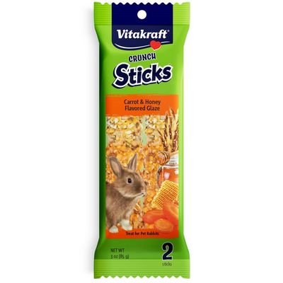 Vitakraft Carrot & Honey Flavored Glaze Rabbit Treat
