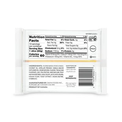 Daiya Dairy Free Provolone Style Slices
