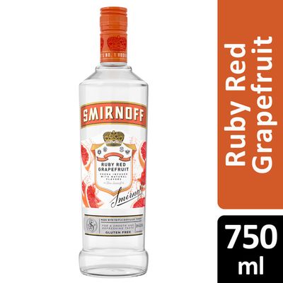 Smirnoff Ruby Red Grapefruit (Vodka Infused with Natural Flavors)