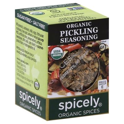 Spicely Organics Pickling Seasoning, Organic