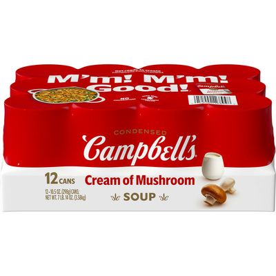 Campbell S Cream Of Mushroom Soup 10 75 Oz Delivery Or Pickup Near Me Instacart
