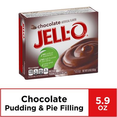 Jell-O Chocolate Instant Pudding & Pie Filling Mix