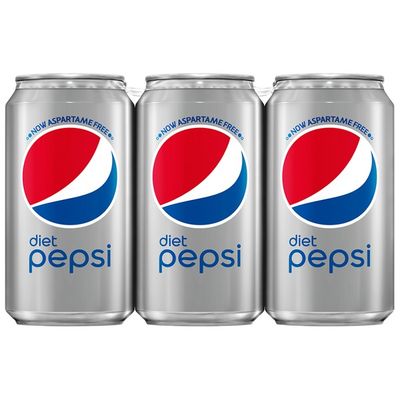 Pepsi Diet Cola 12 Fluid Aluminum Can