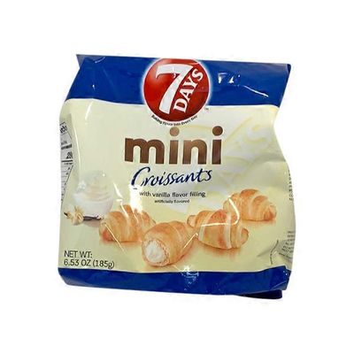 7 Days Mini Croissant With Vanilla Flavor Filling 653 Oz Delivery Or Pickup Near Me - Instacart 7 Days Mini Croissant With Vanilla Flavor Filling 653 Oz Delivery Or Pickup Near Me - Instacart