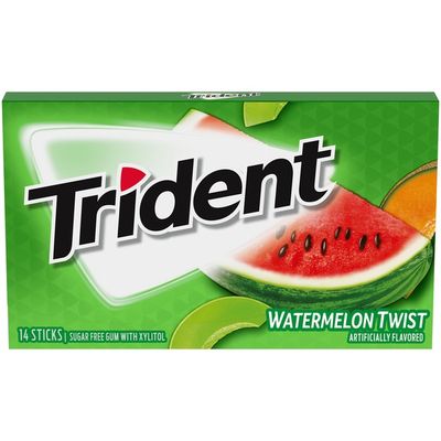 Trident Watermelon Twist Sugar Free Gum