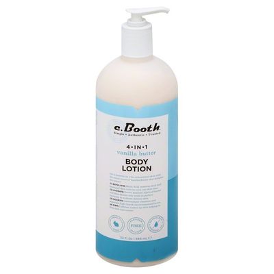 C. Booth Body Lotion, 4-in-1, Vanilla Butter
