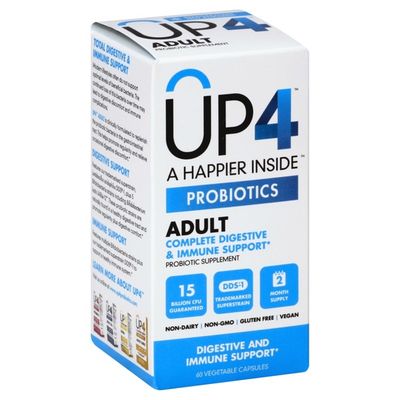 up4 Probiotics, Adult, Vegetable Capsules