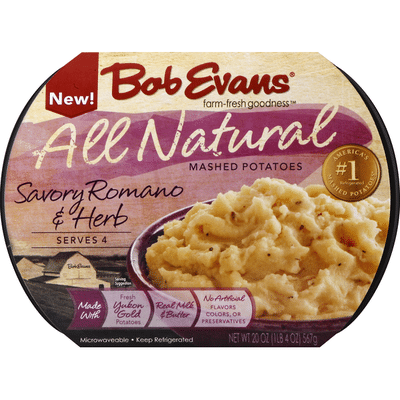Bob Evans Farms Mashed Potatoes, Savory Romano & Herb
