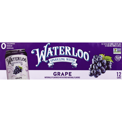 Waterloo Sparkling Water Grape