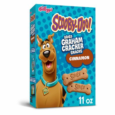 Keebler Baked Graham Cracker Snacks, Made with Whole Grains, Kids Lunch Snacks, Cinnamon