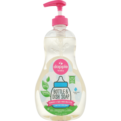 Dapple Bottle & Dish Soap, Fragrance Free