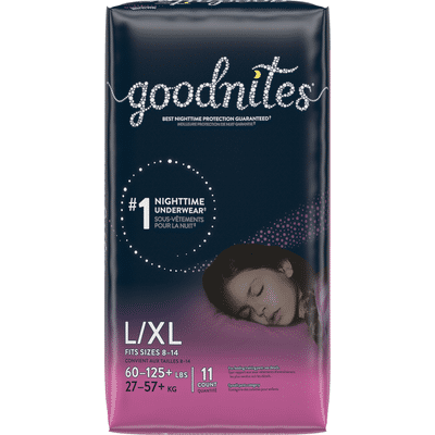 GoodNites Bedwetting Underwear for Girls