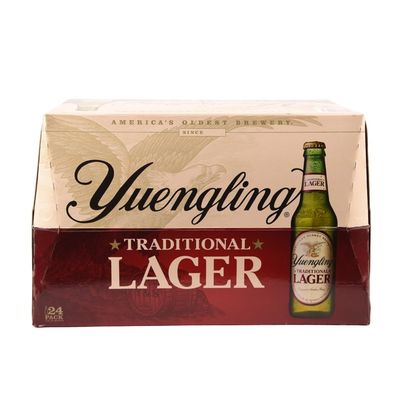 Yuengling Beer, Traditional Lager, 24 Pack
