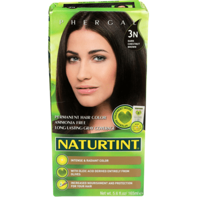 Naturtint Hair Color, Permanent, Dark Chestnut Brown 3N