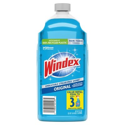 Windex Glass Cleaner Original Blue
