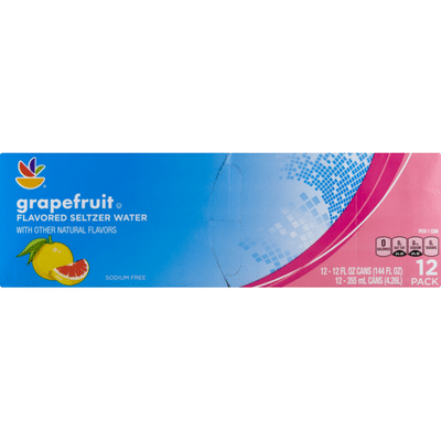 SB Flavored Seltzer Water Grapefruit
