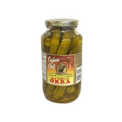 Cajun Chef Hot Pickled Okra