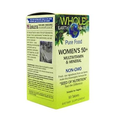Whole Earth & Sea Women's 50+ Multivitamin & Mineral Dietary Supplement