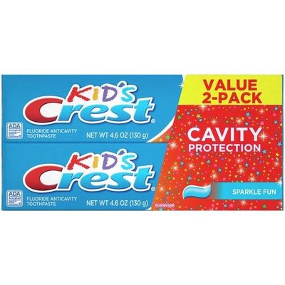 Crest Kid's Cavity Protection Toothpaste, children and toddlers 2 plus, Sparkle