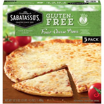 Sabatassos Gluten-free Four-cheese Pizza 328 Lb - Instacart