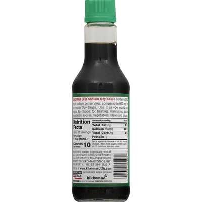 Kikkoman Less Sodium Soy Sauce