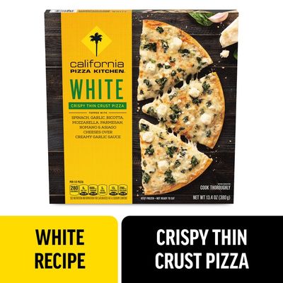 California Pizza Kitchen White Recipe Frozen Pizza with Crispy Thin Crust