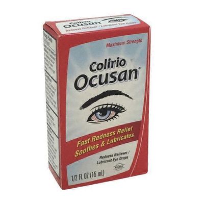 Colirio Ocusan Maximum Strength Redness Reliever/lubricant Eye Drops