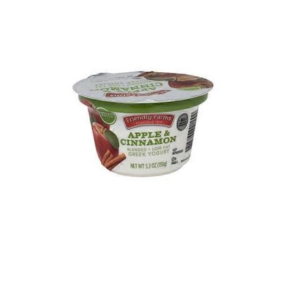 Friendly Farms Low-Fat Apple Cinnamon Greek Yogurt