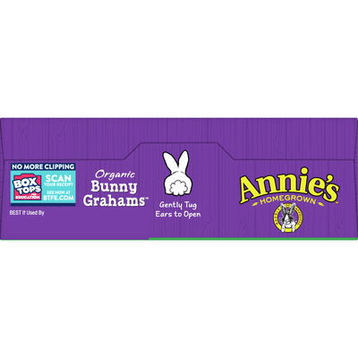 Annie's Organic Whole Grain Chocolate Chip Bunny Graham Snacks
