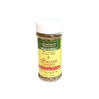 Homemade Dressings Italian Garden Salad Dressing Mix & Rub