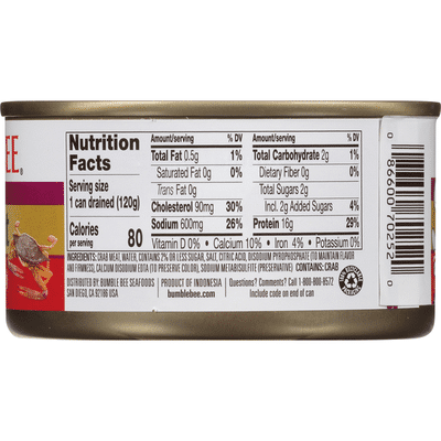 Bumble Bee Lump Crabmeat