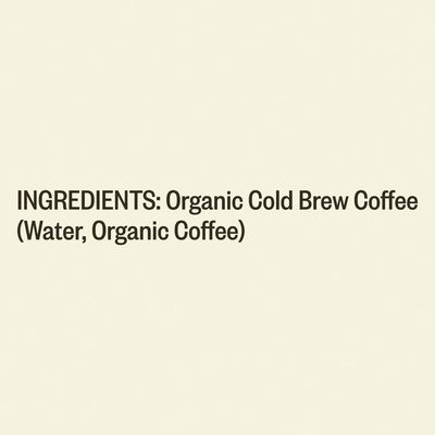 Chameleon Espresso Organic Cold Brew Coffee
