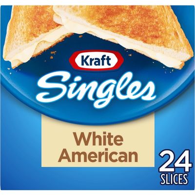 Kraft White American Cheese Slices