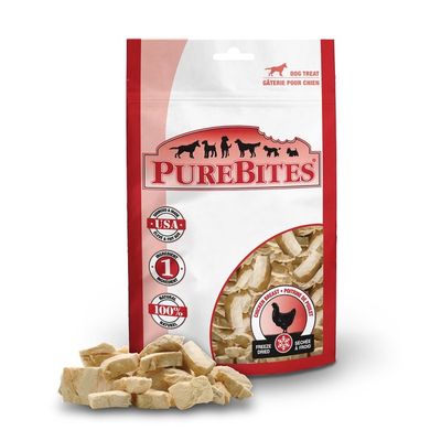 Pure Bites Natural Freeze Dried Chicken Breast Dog Treats