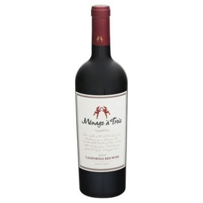 Menage a trois Red Wine, California, 2007