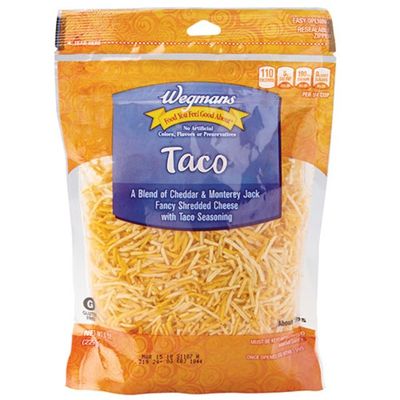 Wegmans Fancy Shredded Taco Cheese