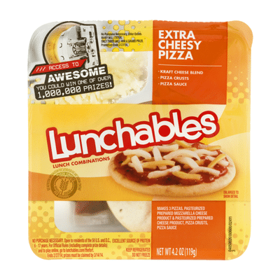 Lunchables Extra Cheesy Pizza Meal Kit