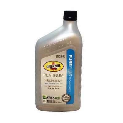 Pennzoil Platinum Full Synthetic 5 W 20 Motor Oil